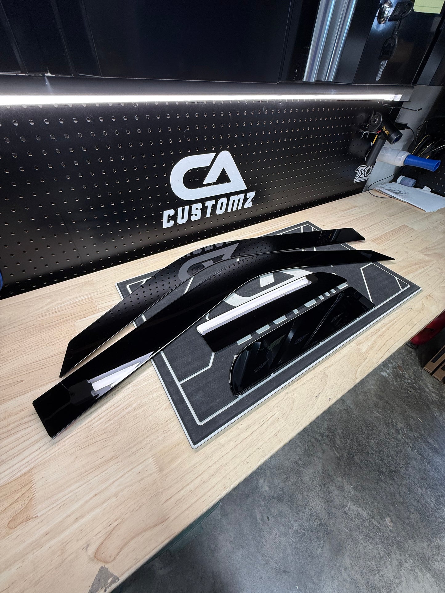 1994-2002 2G ALUMINUM Paint Matched Rain guards