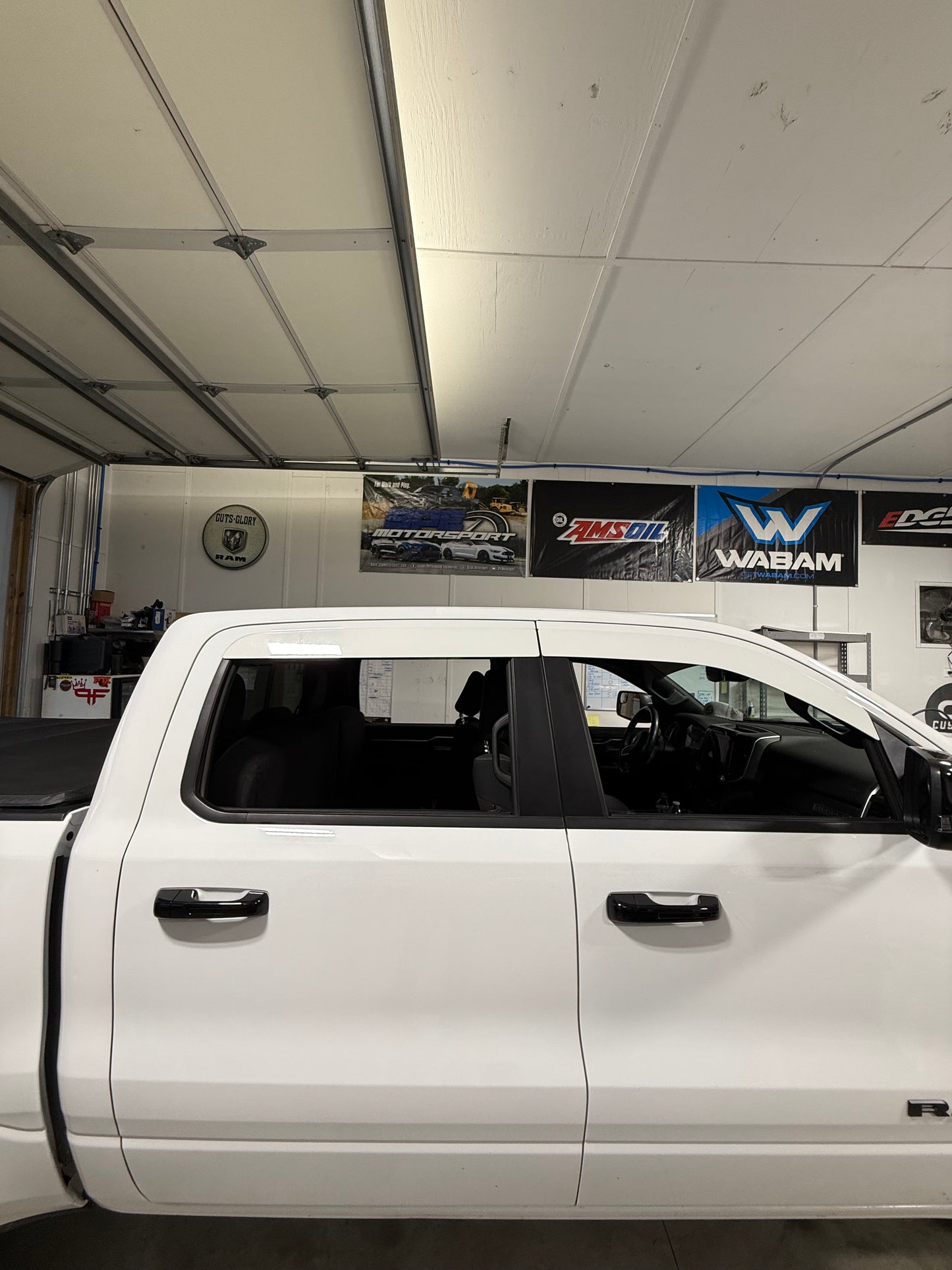 2019-2026 Ram 1500 ALUMINUM Paint Matched Rain guards
