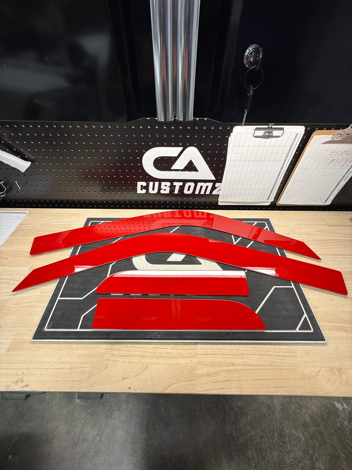 1994-2002 2G ALUMINUM Paint Matched Rain Guards