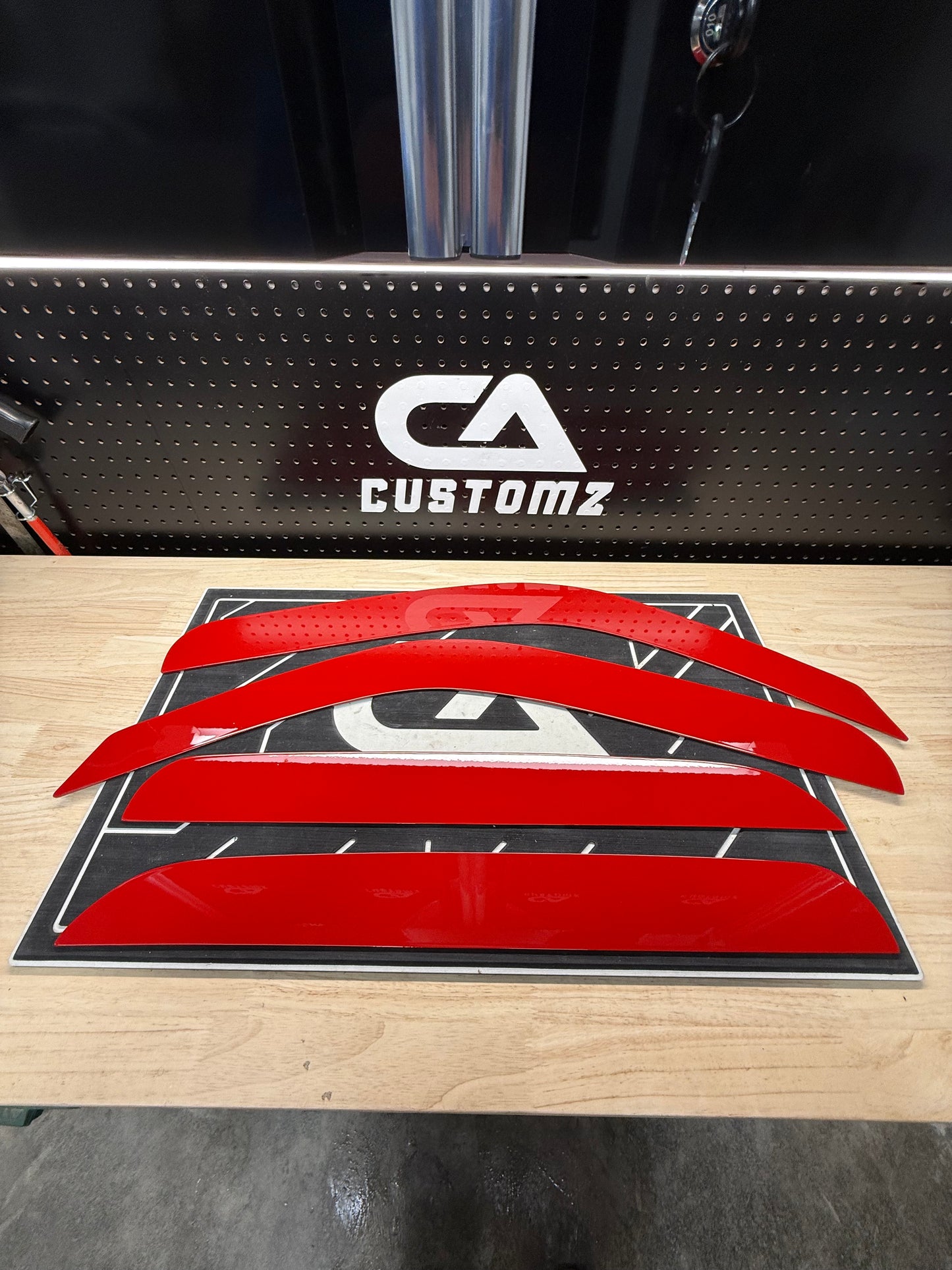 1999-2007 Chevy/GMC ALUMINUM Paint Matched Rain Guards