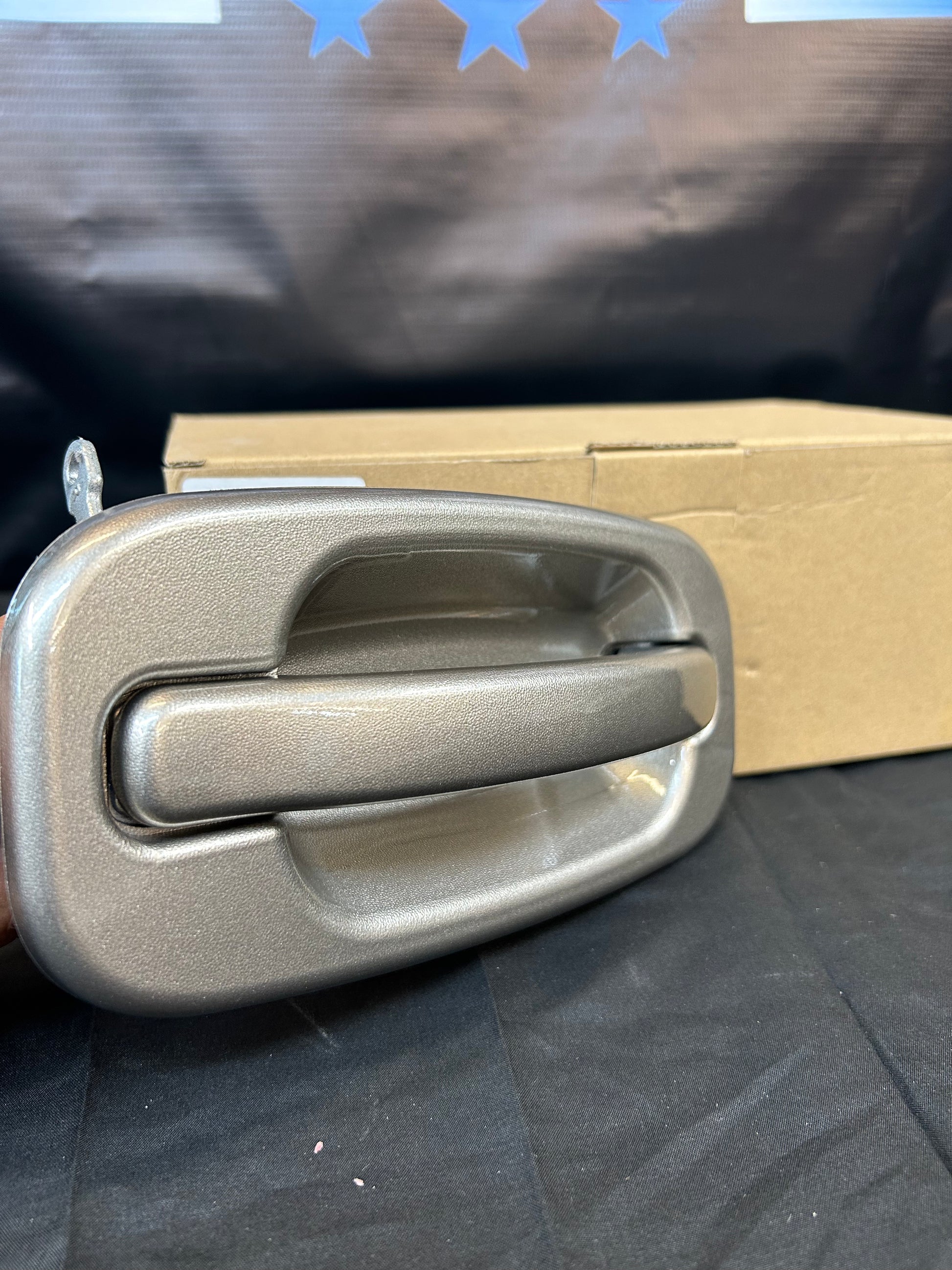 Painted Door Handle Covers Set 19-26 Silverado Sierra Sterling Gray WA130H GXD Painted Door Handle Covers Set 19-26 Silverado Sierra Sterling Gray WA130H GXD