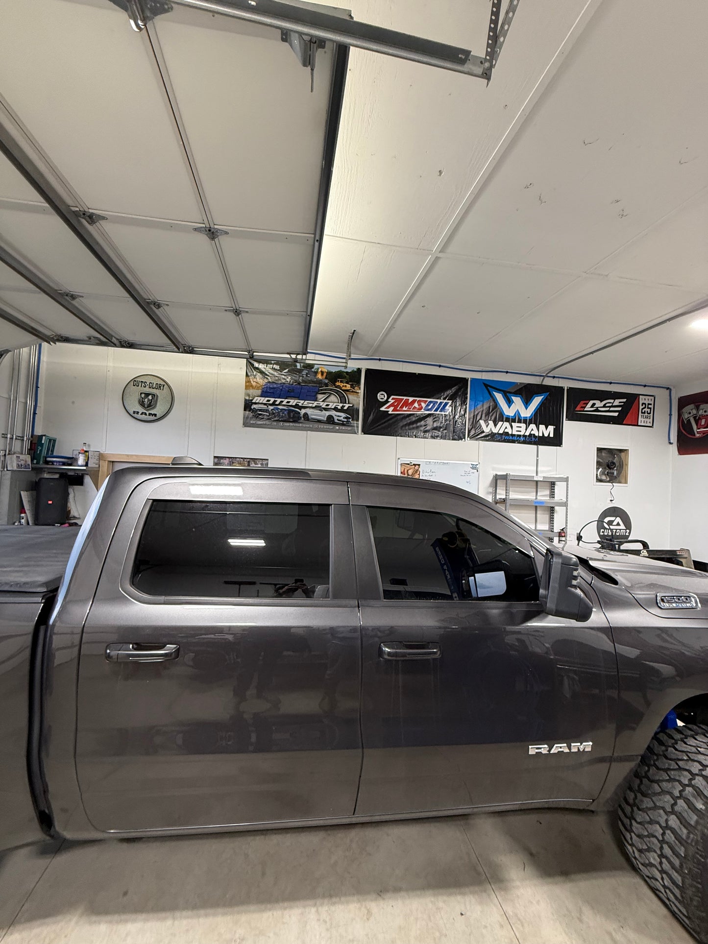 2019-2026 Ram 1500 ALUMINUM Paint Matched Rain guards