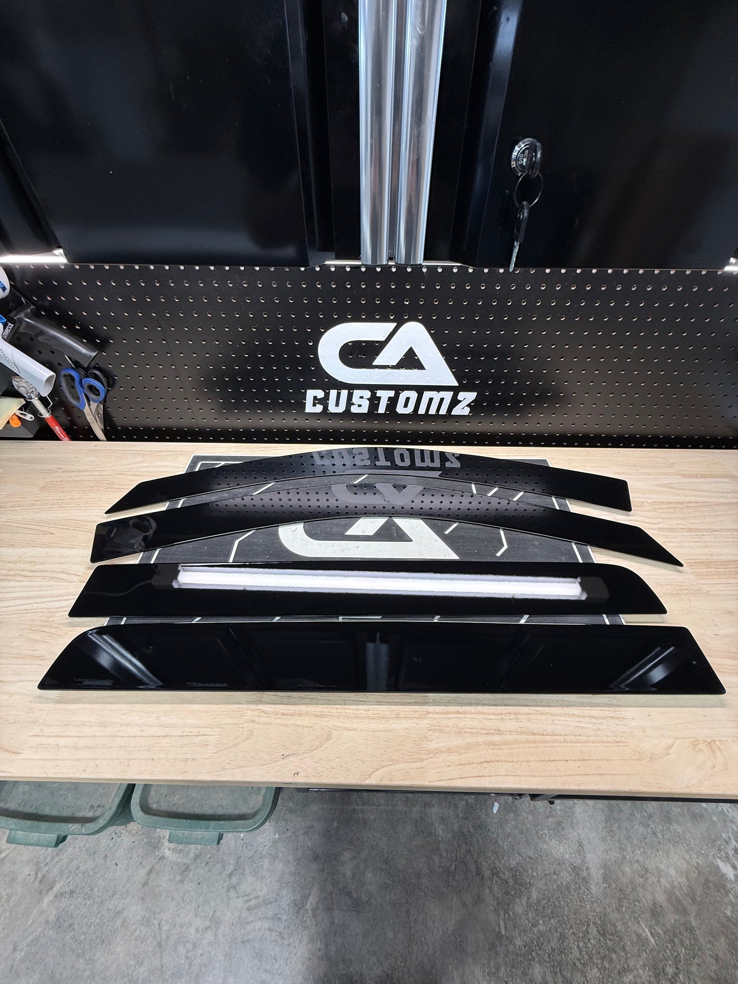 2019-2026 Chevy/GMC ALUMINUM Paint Matched Rain Guards