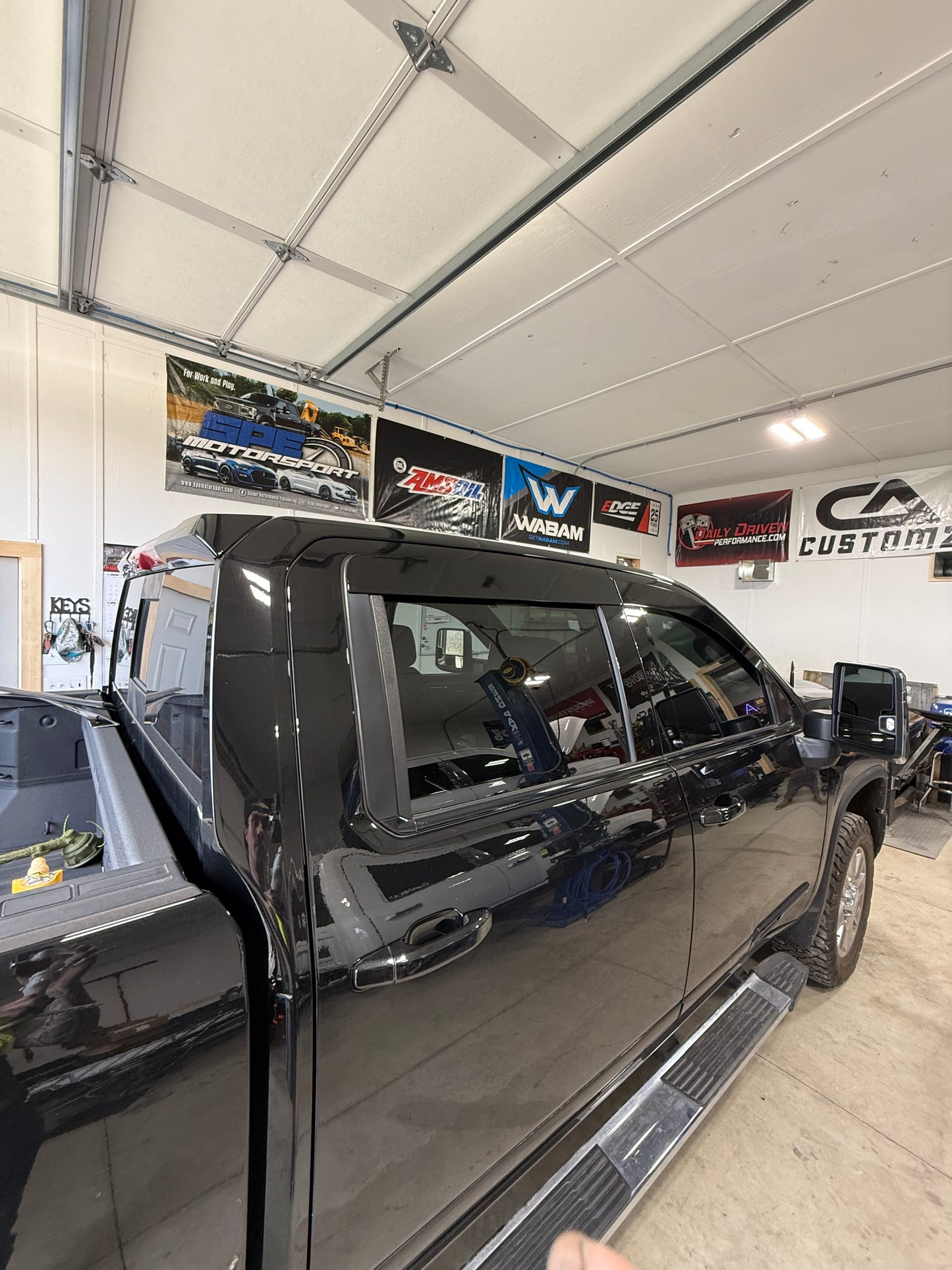 2019-2026 Chevy/GMC ALUMINUM Paint Matched Rain Guards