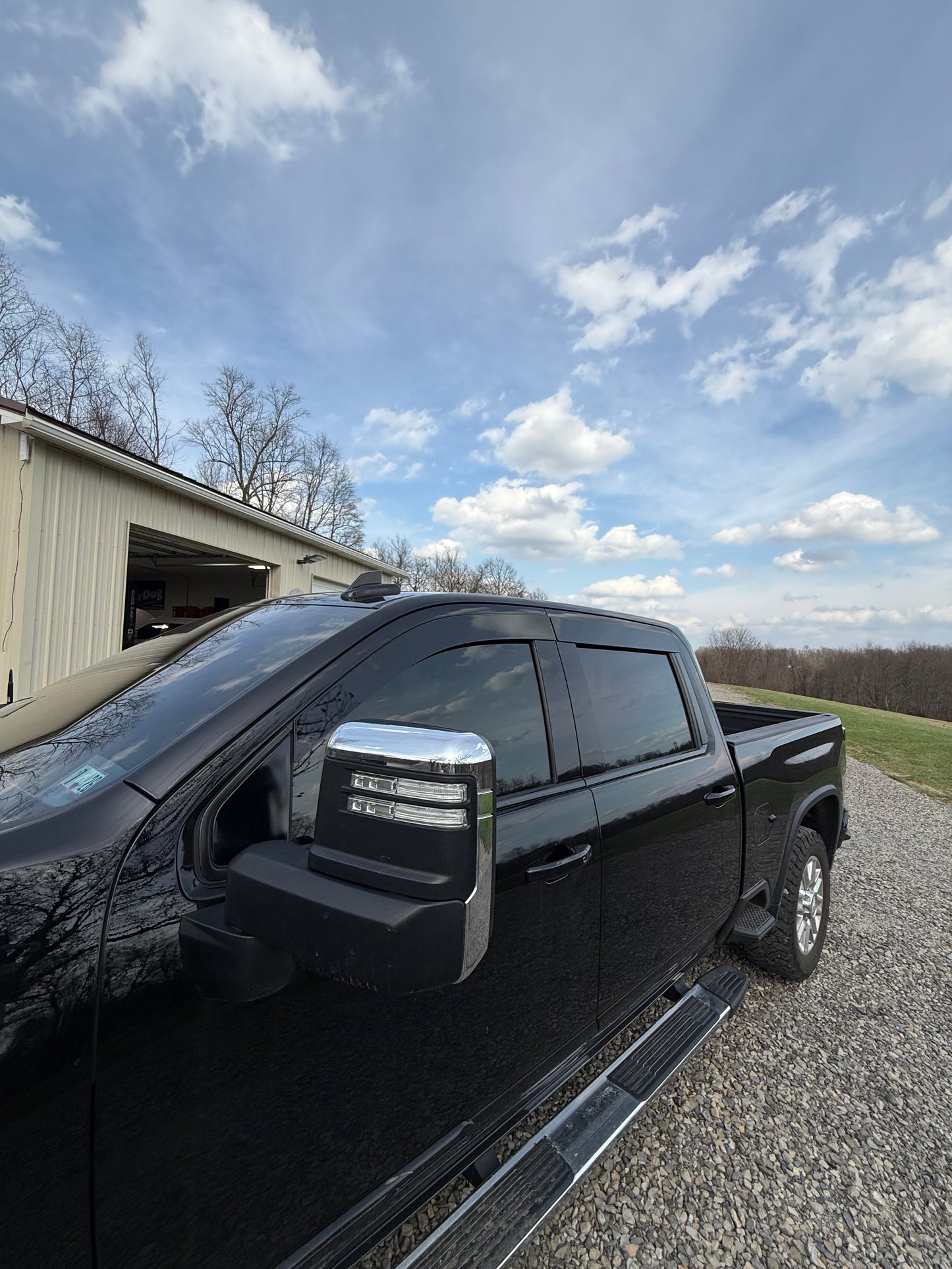 2019-2026 Chevy/GMC ALUMINUM Paint Matched Rain Guards