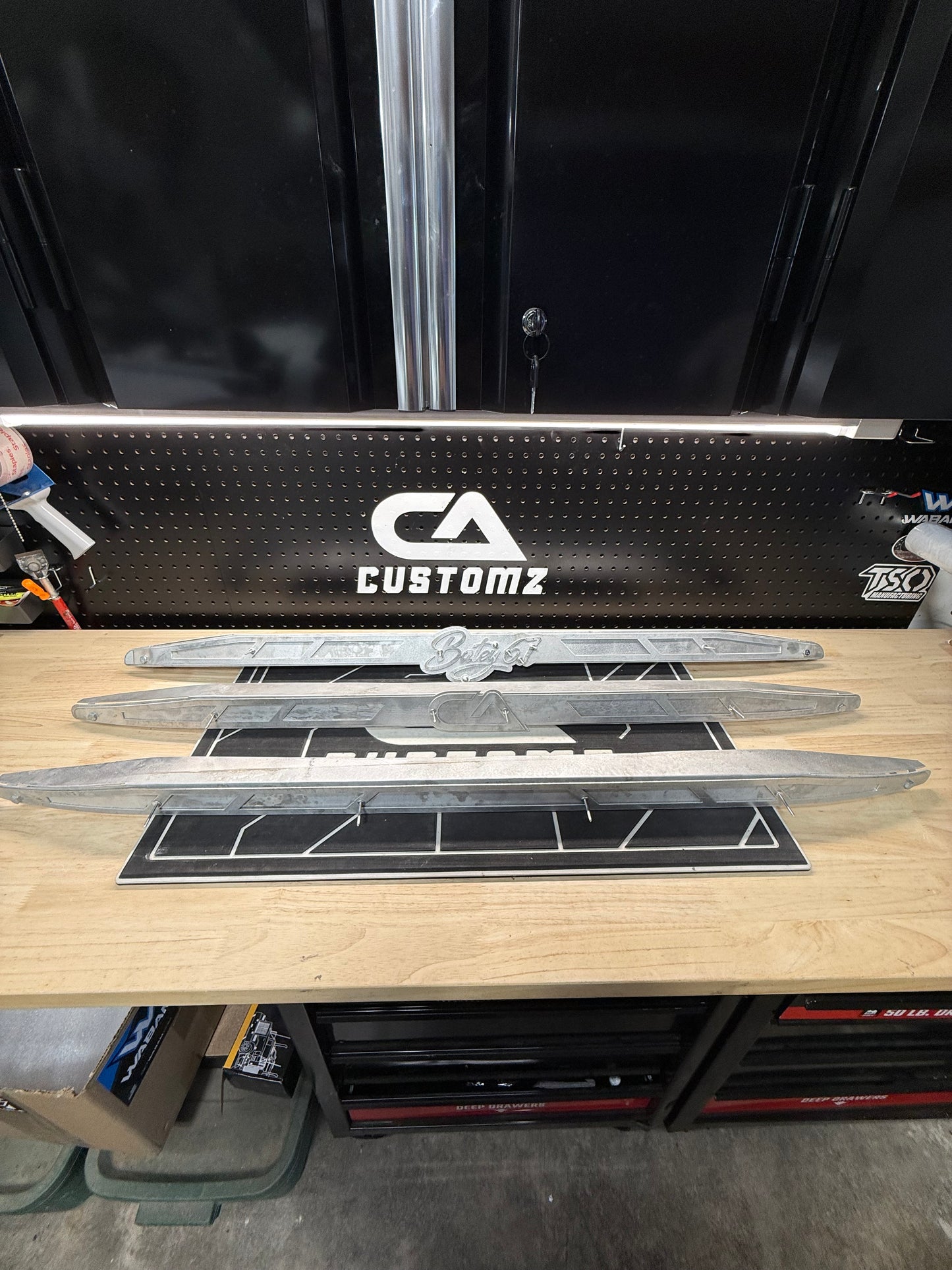 2010-2018 Dodge Ram ALUMINUM Wiper Cowl Face Plate
