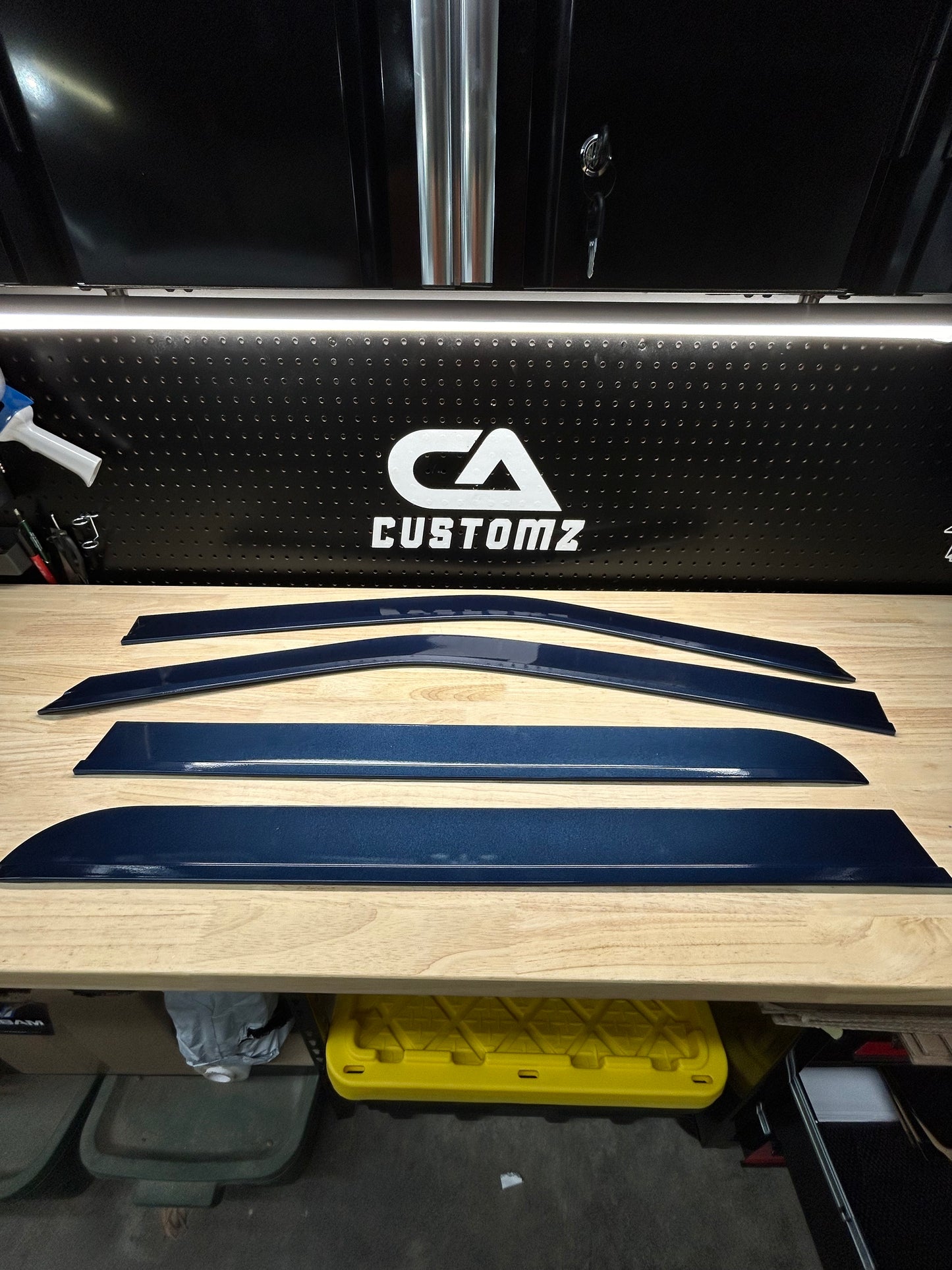 2015-2024 Ford Paint Matched Rain Guards