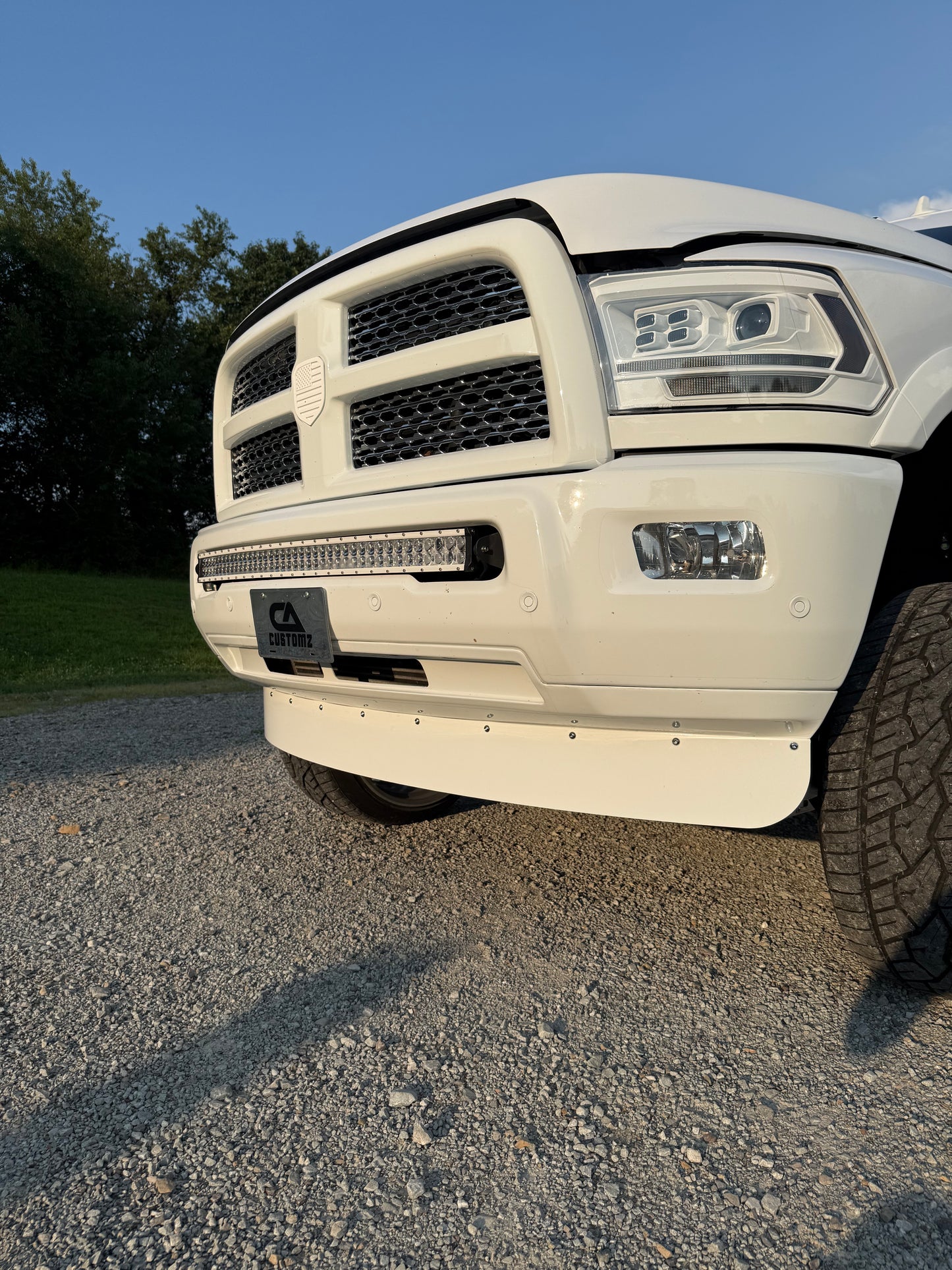 10-18 Ram 5" Aluminum Paint Matched Drop Valance