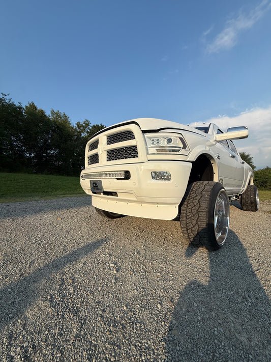 10-18 Dodge Ram 5" Aluminum Paint Matched Drop Valance